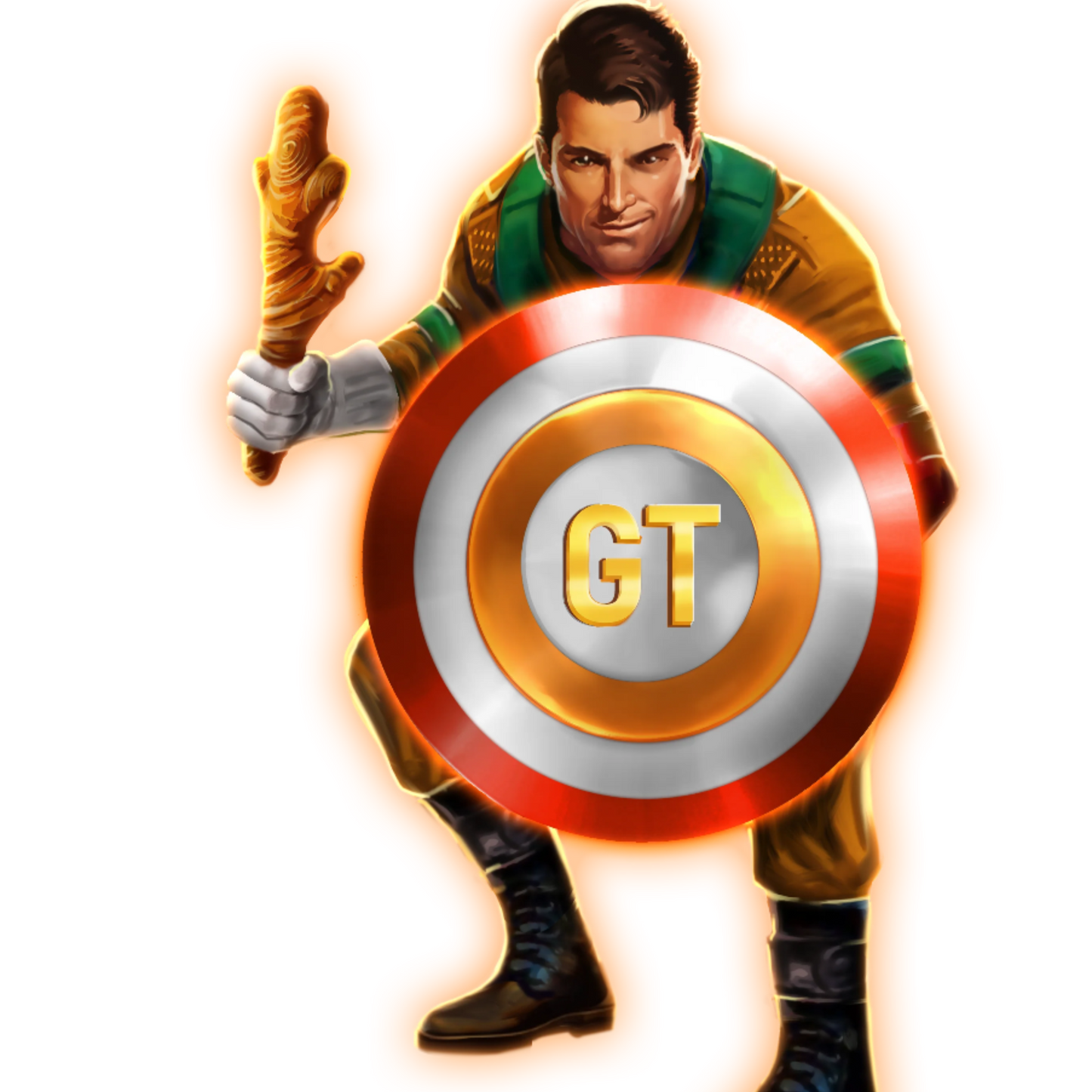 Golden Tonic Superhero
